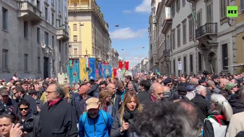 Liberation Day marked by clashes in Milan