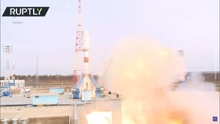 Russian Soyuz rocket takes off with 36 OneWeb satellites from Vostochny Cosmodrome