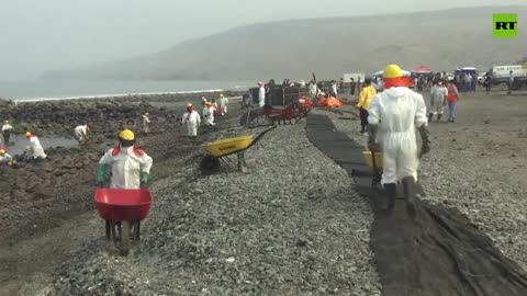 Oil Spill Prompts Peruvians to Protest Against Repsol