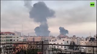 Israel’s aerial bombardment of Gaza continues