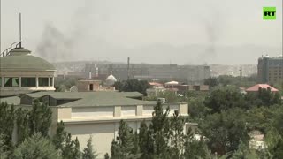 Smoke rises above Kabul, gunfire heard as Taliban begins offensive on Afghan capital