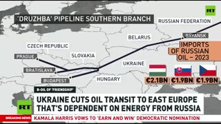 Kiev cuts oil transfers to EU states, but asks them for energy supplies