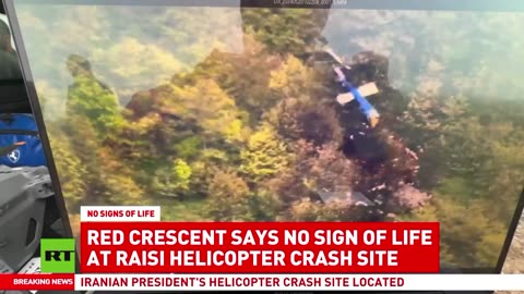 No sign of life at Raisi helicopter crash site - Red Crescent