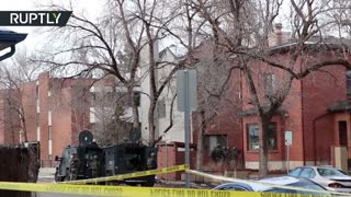 Heavy police and SWAT presence following shooting in Boulder, Colorado