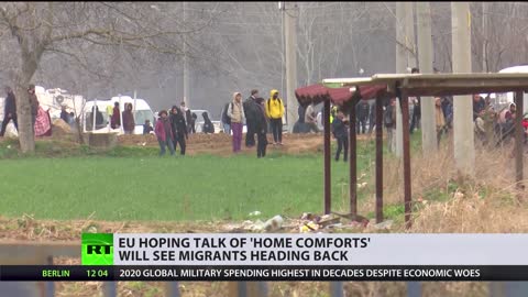 EU hoping talk of 'home comforts' will see migrants heading back