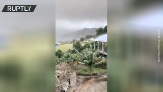 Saint Vincent and the Grenadines’ La Soufriere volcano eruption prompts mass evacuation