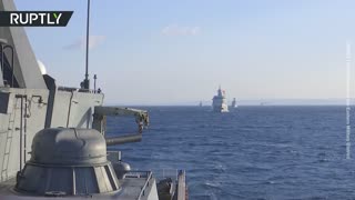 Russia and China hold joint drills in the Sea of Japan