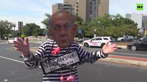 Anti-Bibi protesters decry his visit to DC
