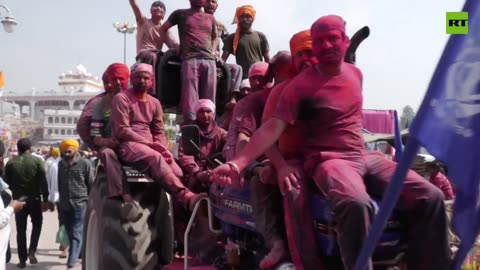India celebrates Holi, Hindu festival of colors