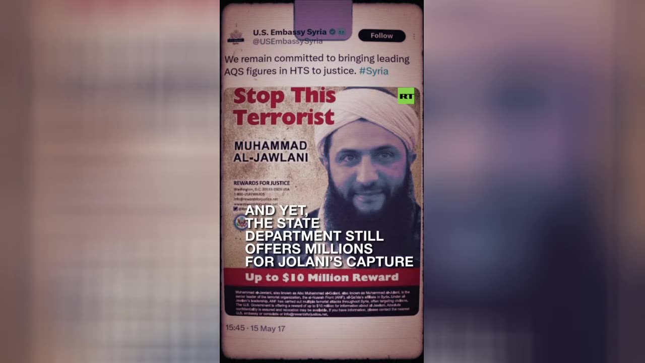 HTS leader Jolani goes primetime: What happened to terrorists being the villains?