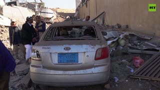 Saudi-led coalition airstrike brings DESTRUCTION to Yemen’s Sana’a