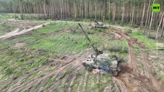 Russia’s artillery crews conduct strikes as hostilities persist