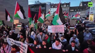 Nuremberg streets hold pro-Palestine march