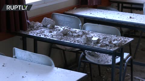 Grim aftermath | Shelling devastates Gaza school