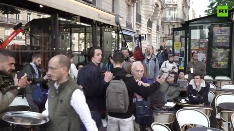 Paris police use tear gas, pepper spray to disperse climate rally against TotalEnergies