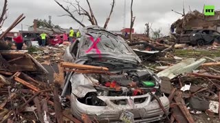 Wind turbines toppled, homes destroyed | Deadly tornadoes hit Iowa