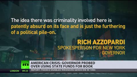 'American Crisis' | NY Gov. Cuomo probed over using state funds for book