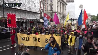 Kill the Bill | Hundreds rally London streets in protest of the Act proposed by the UK govt
