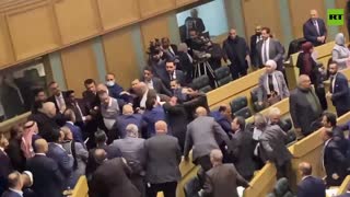 Heated arguments | Jordanian lawmakers FIGHT during debate on constitutional amendments