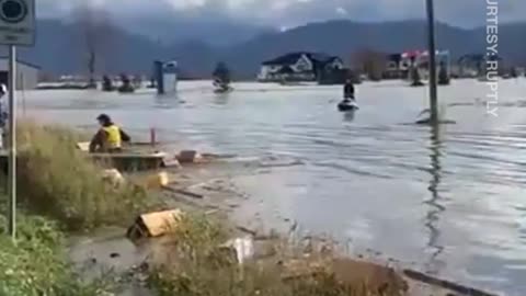 City flooded? Perfect time to bring out your jet ski