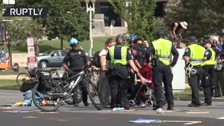 Dozens of climate activists arrested in DC during 5th day of protests