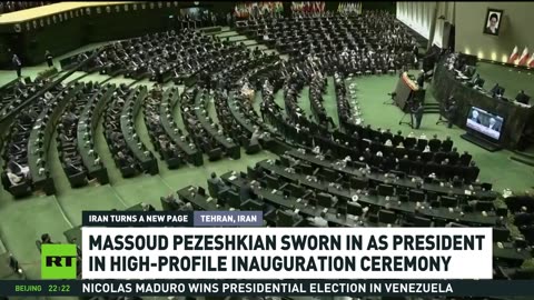 Masoud Pezeshkian sworn in as President of Iran