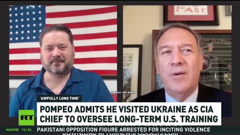 Pompeo admits he visited Ukraine to oversee US training while serving as CIA chief