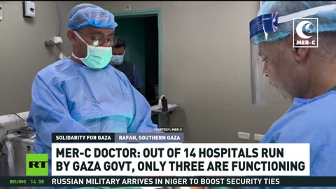 Rafah doctors fail to treat all injured since city is overcrowded with displaced people