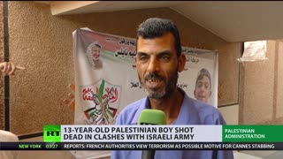 13yo Palestinian boy killed during clashes with Israeli army