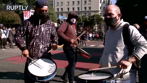 Demanding pay rises | Thousands march in Buenos Aires causing traffic chaos