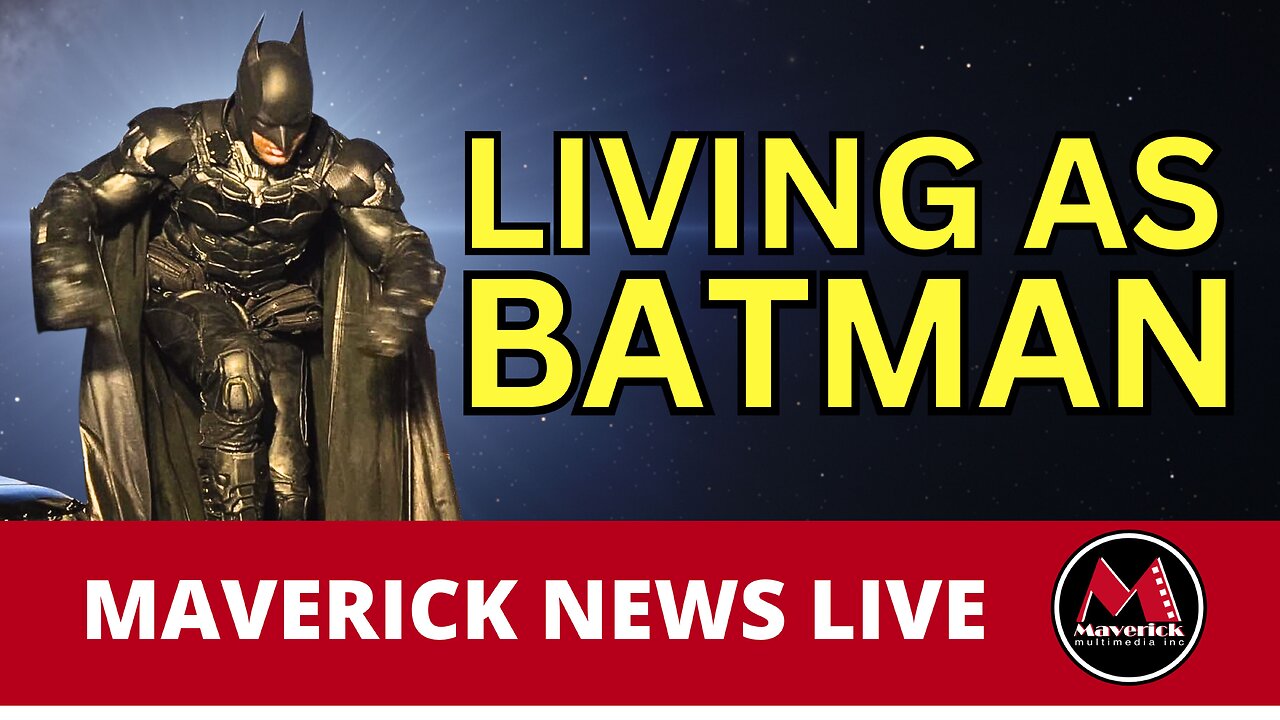 How One Man Has Literally BECOME The Dark Knight | Maverick News ( Truespiracies Feature )