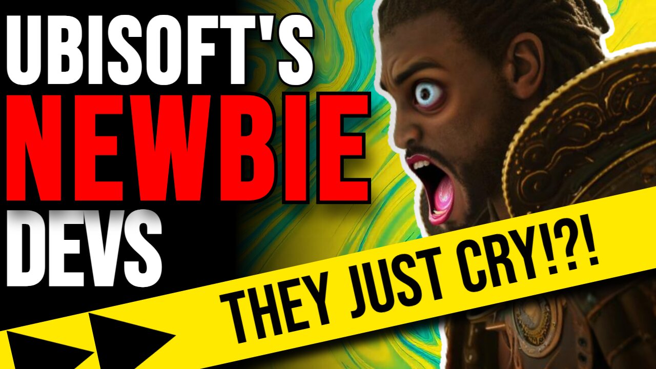 THEIR FIRST GAME?! 侮日利 😡 Ubisoft ADMITS Assassins Creed dev teams are TOTAL NEWBIES! They CRY!