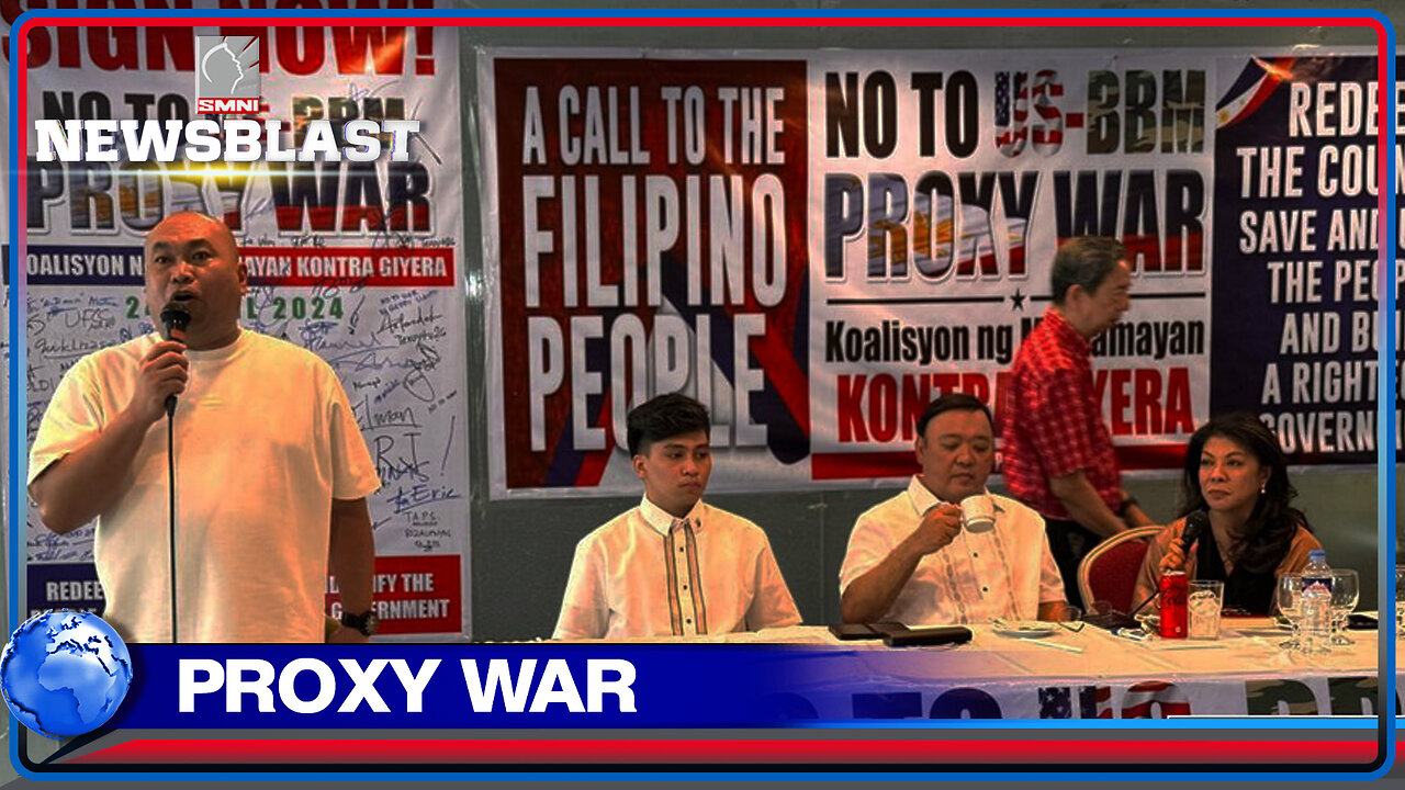 Panawagan kontra Proxy War ng Amerika sa Pilipinas, sinimulan na
