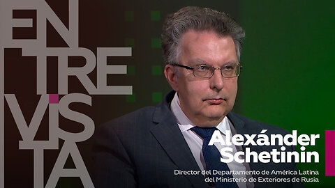 Alexánder Schetinin, director del Dep. de América Latina del Ministerio de Exteriores de Rusia