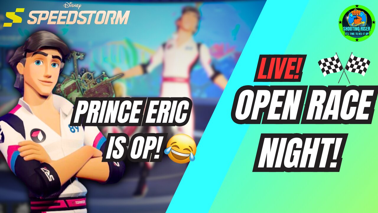 HAVE A SHIP STRIKE! - PRINCE ERIC IS OP! - Disneys Speedstorm #live #disney #speedstorm
