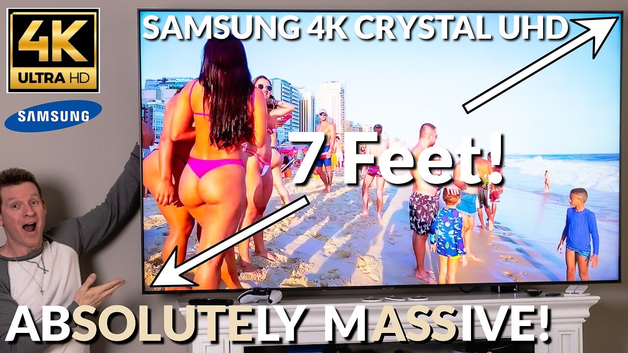 85 SAMSUNG UHD 4K - TOP BUDGET 4K TV! ABSOLUTELY MASSIVE!