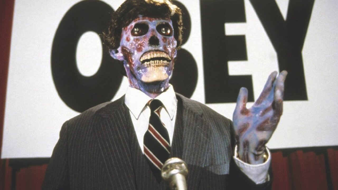 Película They live, adaptada a lo que ocurre.