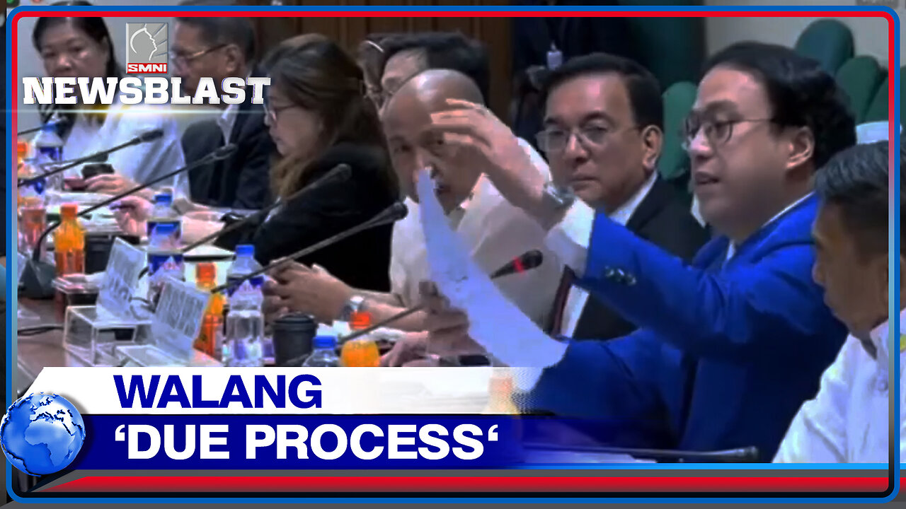 Kawalan ng Due Process sa suspensyon ng SMNI, idinetalye sa Senado