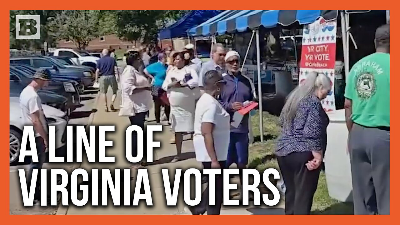 Its Beginning! Voters Line Up for Early Voting in Virginia Beach