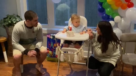 First Birthday Parent Fail