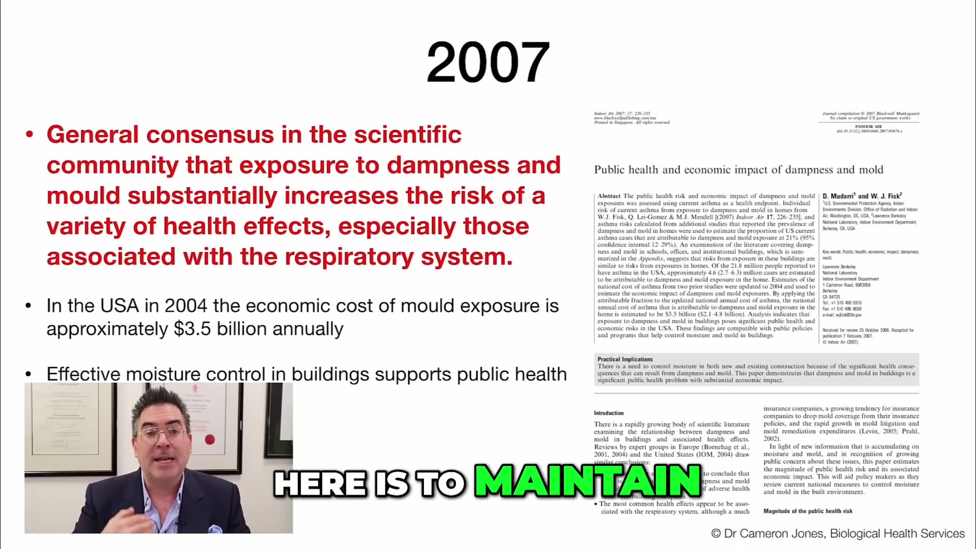 The Hidden Costs of Mould: Health and Economic Impact