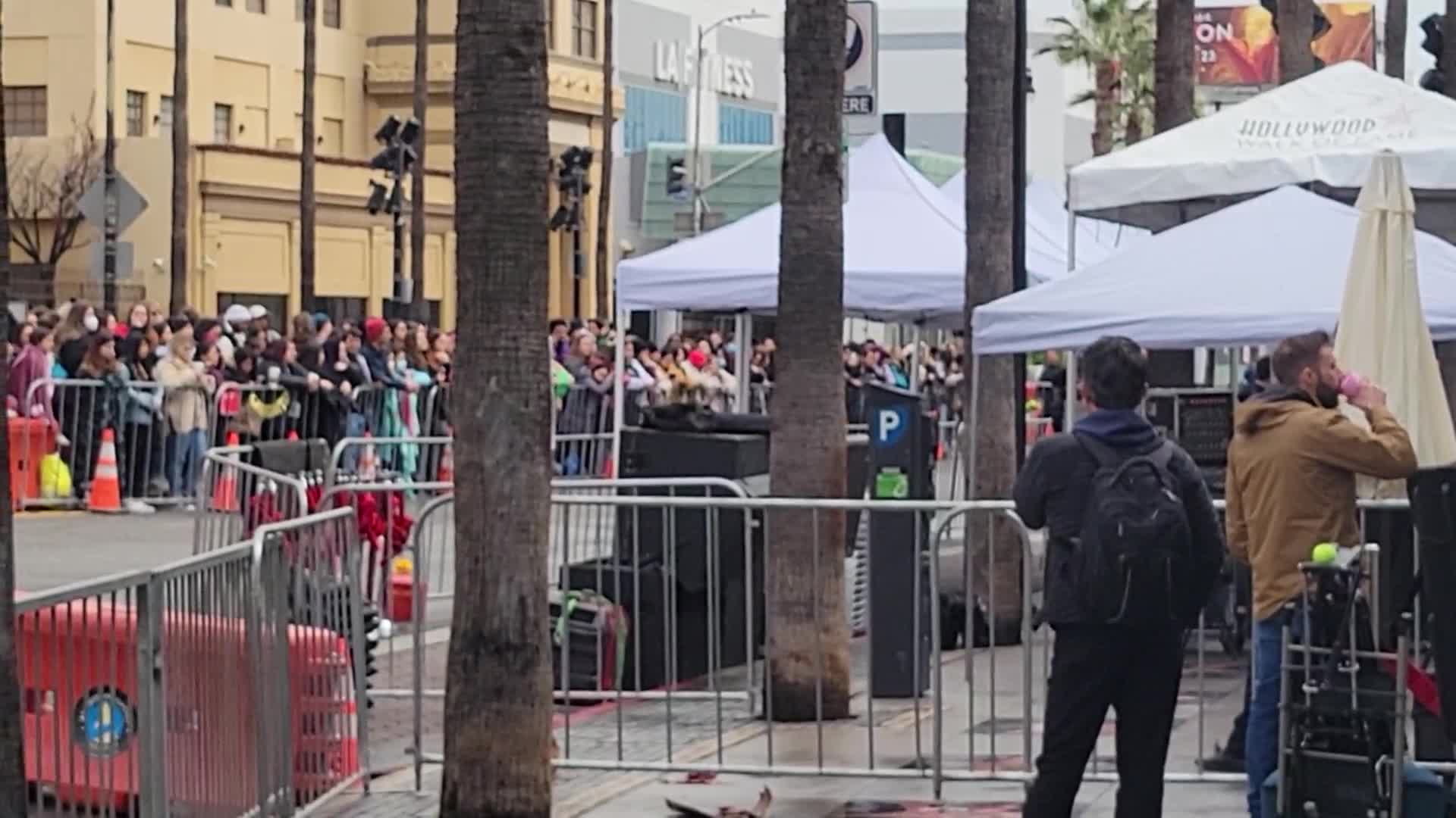 VIEW FROM THE GREEN ROOM OFFICES THE JONAS BROTHERS