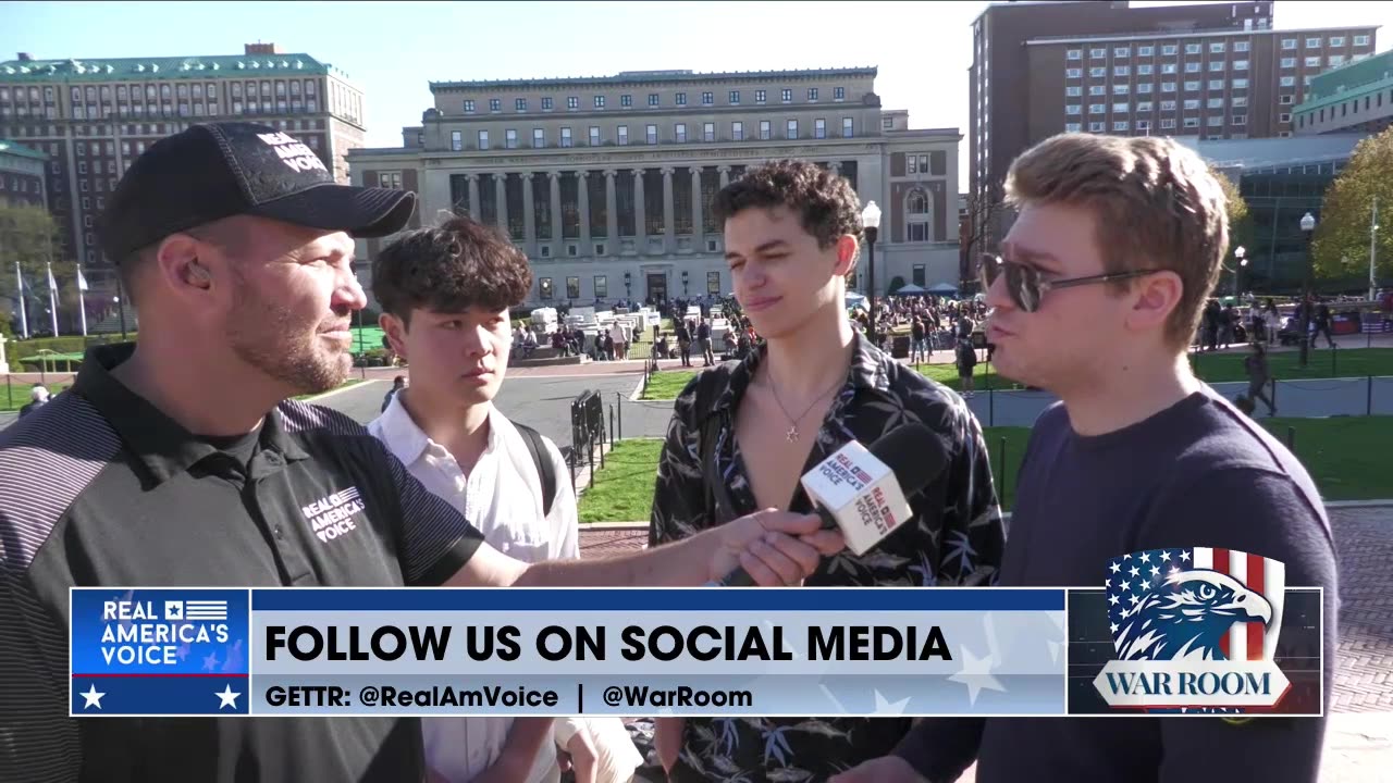 Ben Bergquam Interviews Students On Columbias Campus