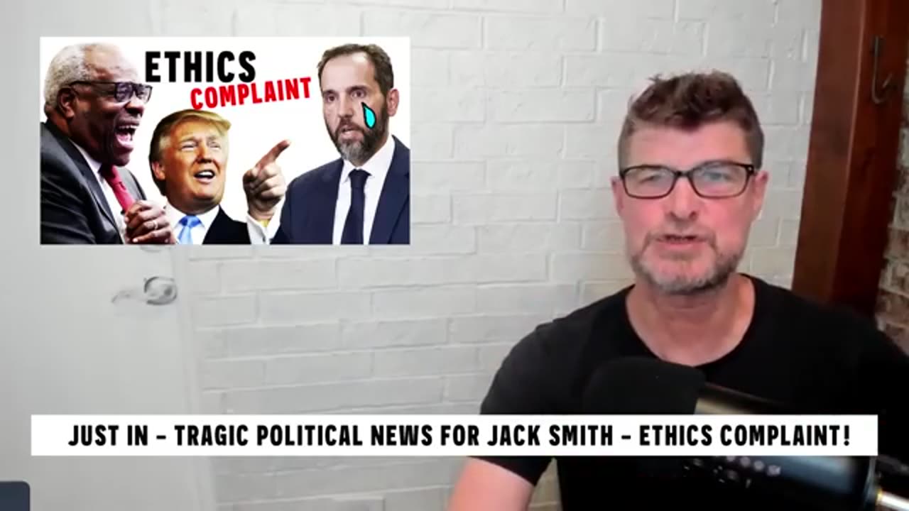 Tragic Political News For Jack Smith - Ethics Complaint