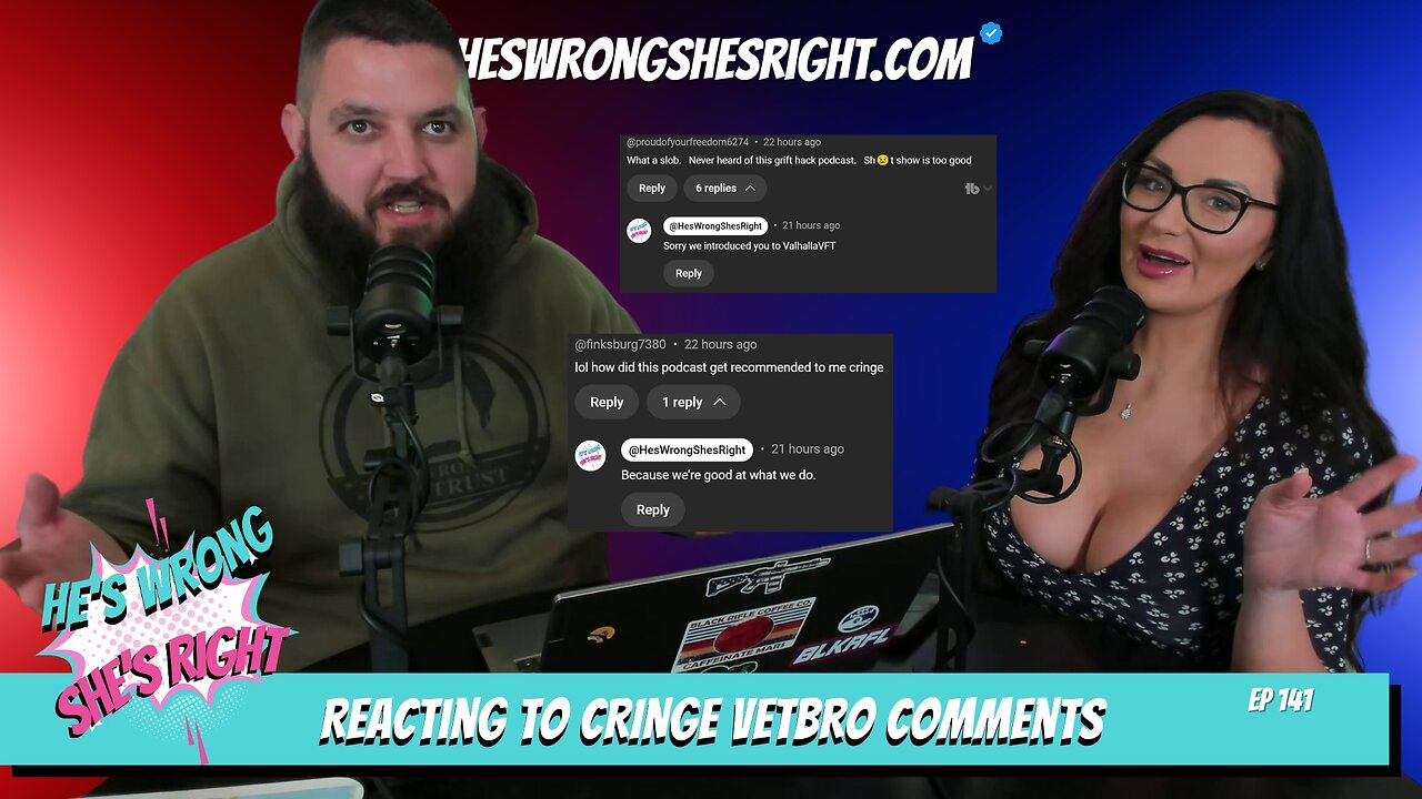 Reacting to CRINGE VetBro comments - HWSR Ep 141