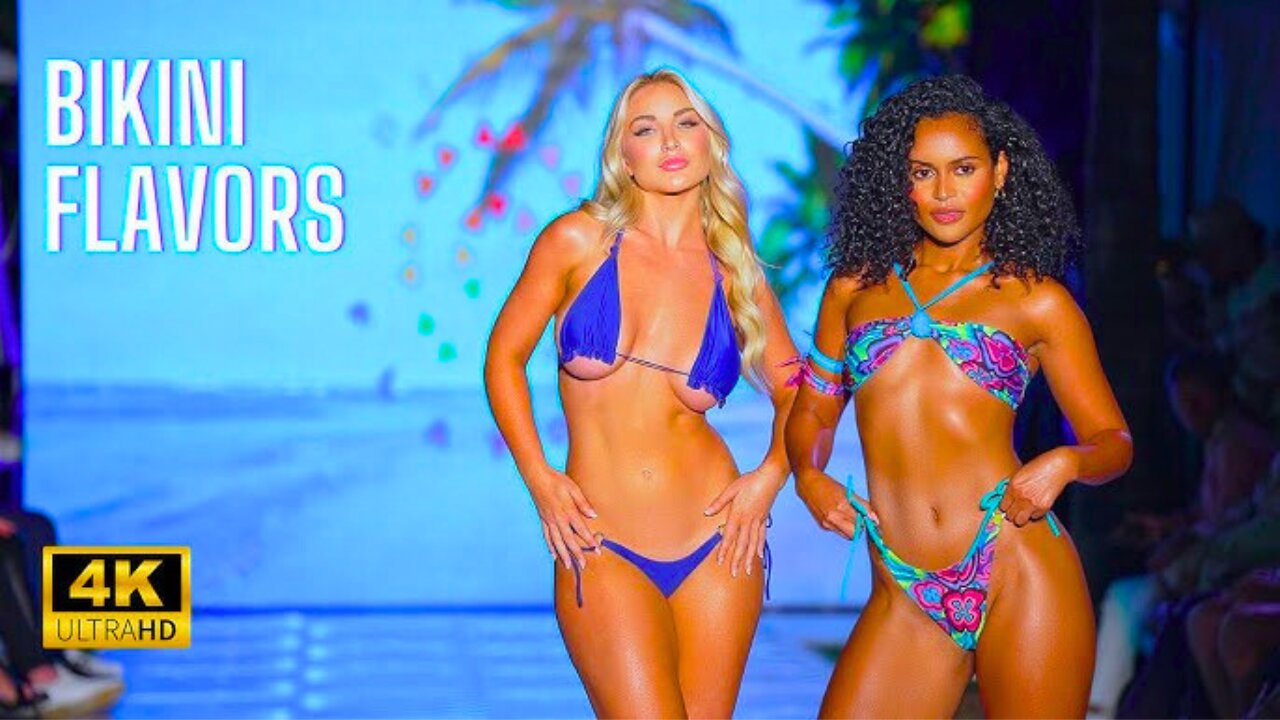 Fashion Brand Full Show | Swim Shows | Miami Art Basel 2024 πβ¨ (Luxury Swimwear Runway!)