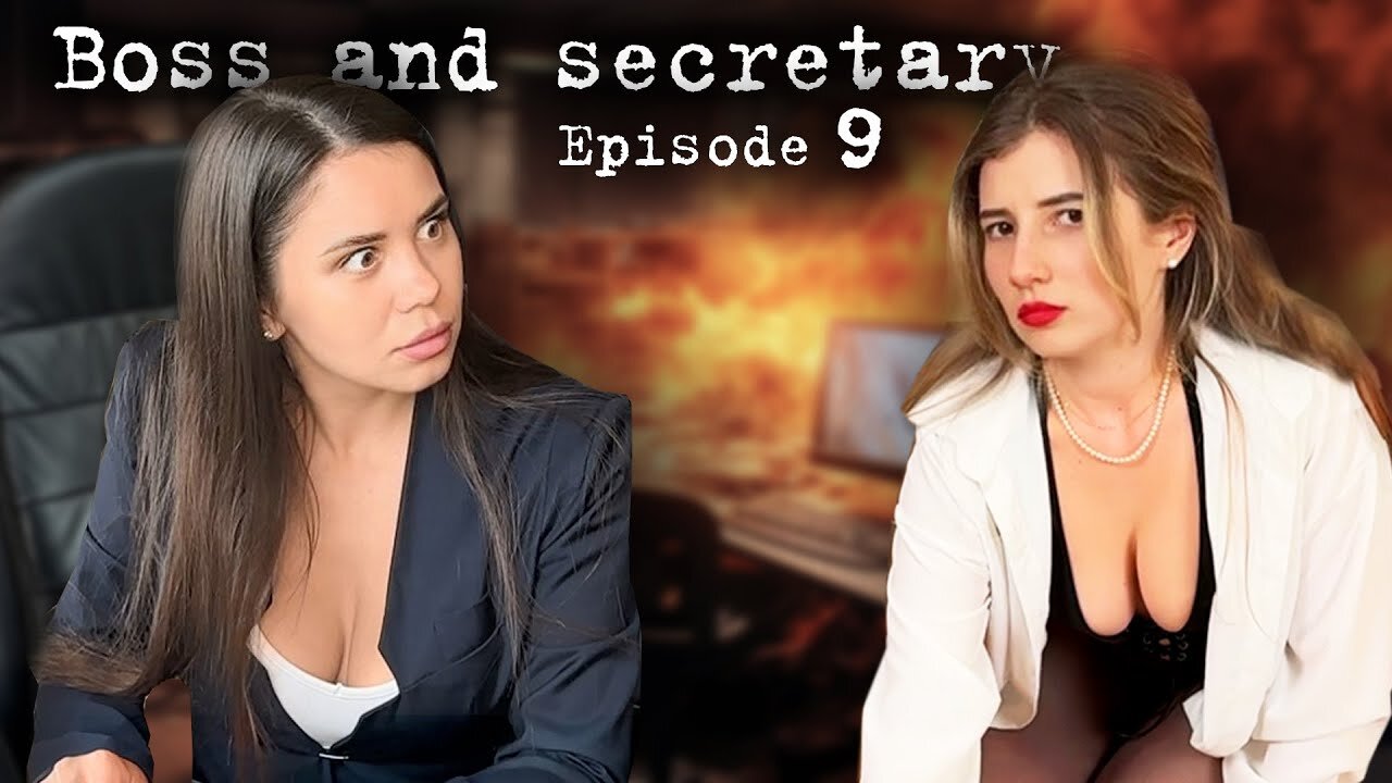 My secretary 👩💼 burned down my office😨🔥 now i have to punish her😈😏| Boss & secretary (episode 9)