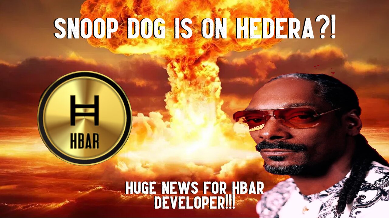 SNOOP DOG IS ON HEDERA?! HUGE HBAR NEWS!!!