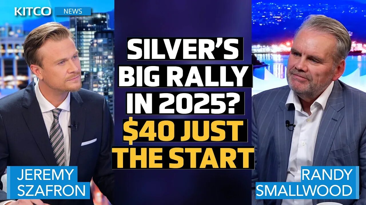 Silver Set for Explosive Gains in 2025 as $40 Target Comes Into Focus: Randy Smallwood