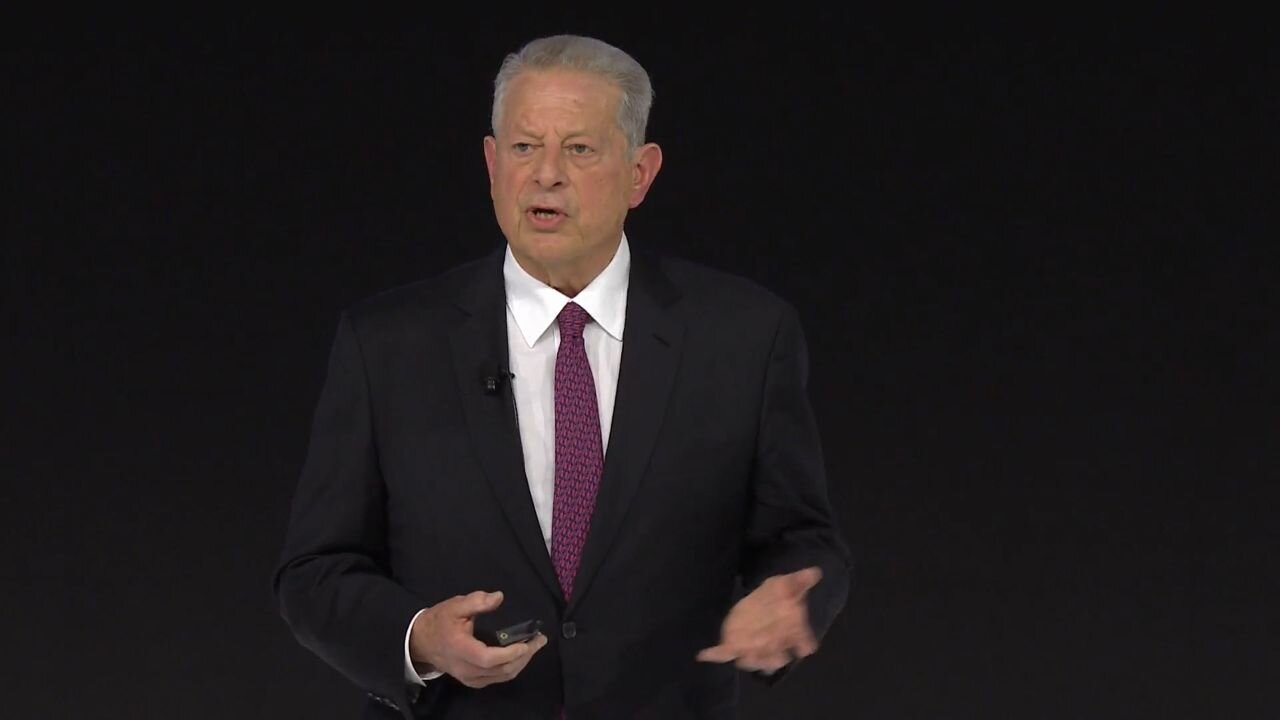 Al Gore Tries To Sound The Alarm About Global Warming (Again) As Its Snowing In The Gulf Of America
